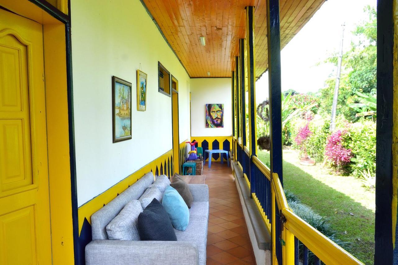 Casa Finca Villa Luz A 800 Mts Del Parque Del Cafe Montenegro Εξωτερικό φωτογραφία