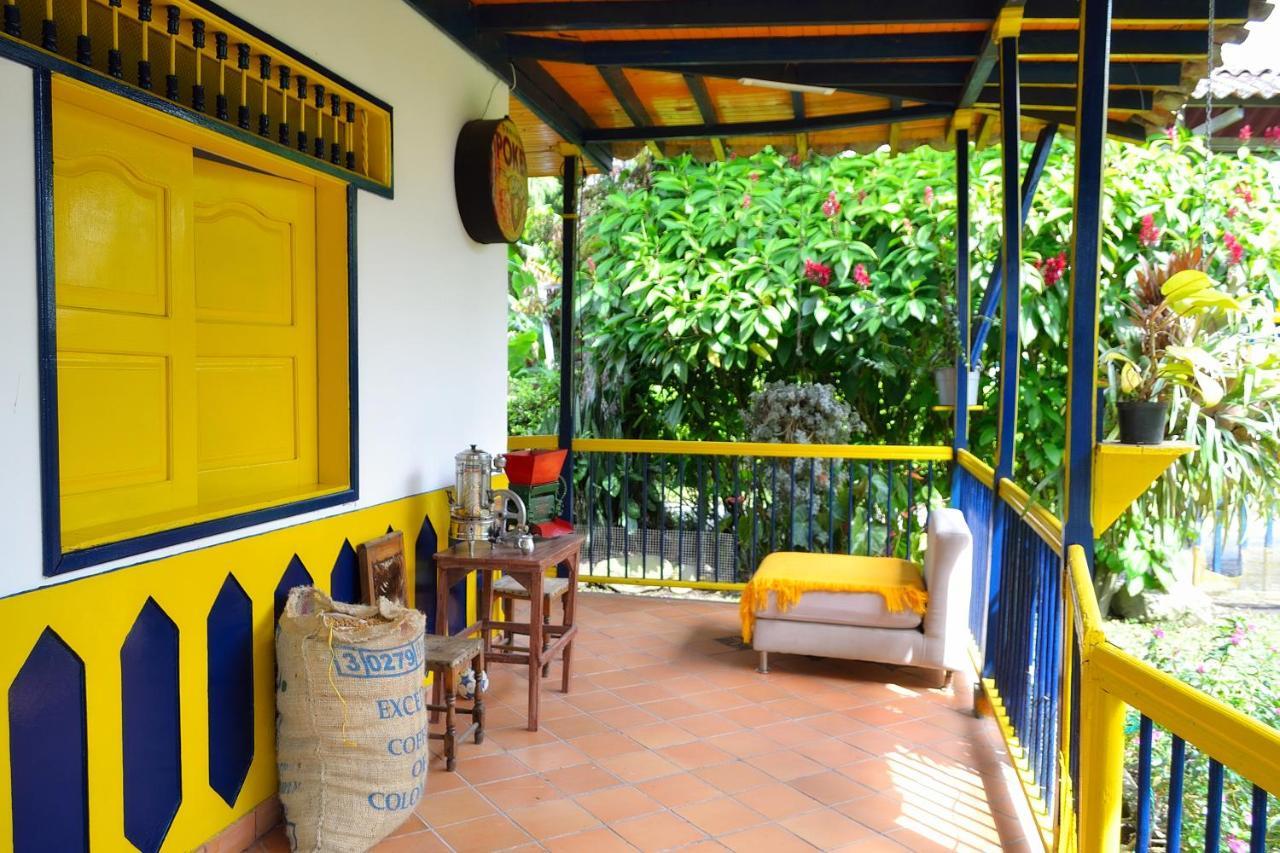 Casa Finca Villa Luz A 800 Mts Del Parque Del Cafe Montenegro Εξωτερικό φωτογραφία