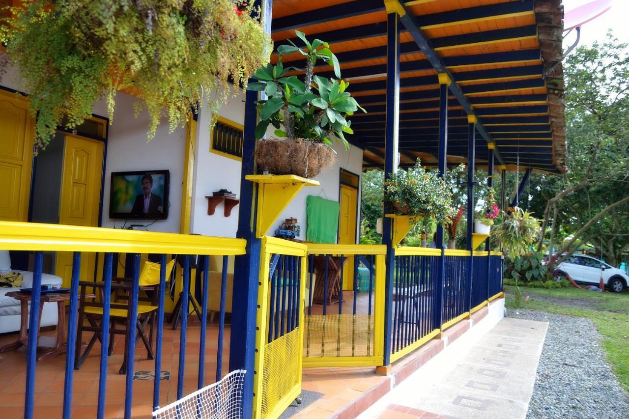 Casa Finca Villa Luz A 800 Mts Del Parque Del Cafe Montenegro Εξωτερικό φωτογραφία